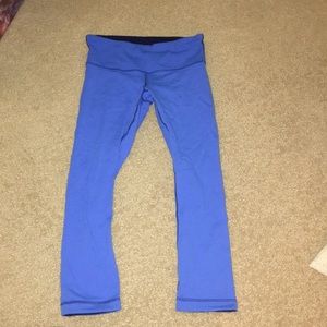 Reversible size 4 lulu lemon leggings